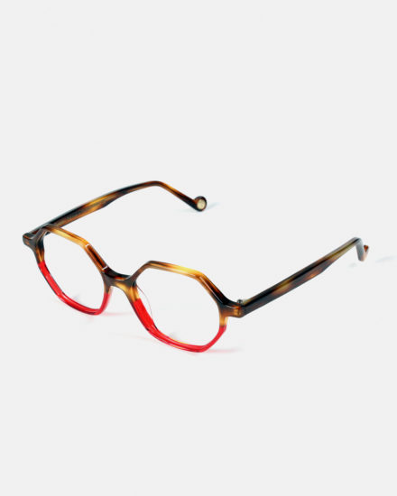 Lunettes Le Taillan rouge ecaille