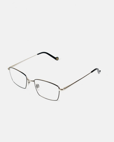 Lunettes Lesparres argent noir